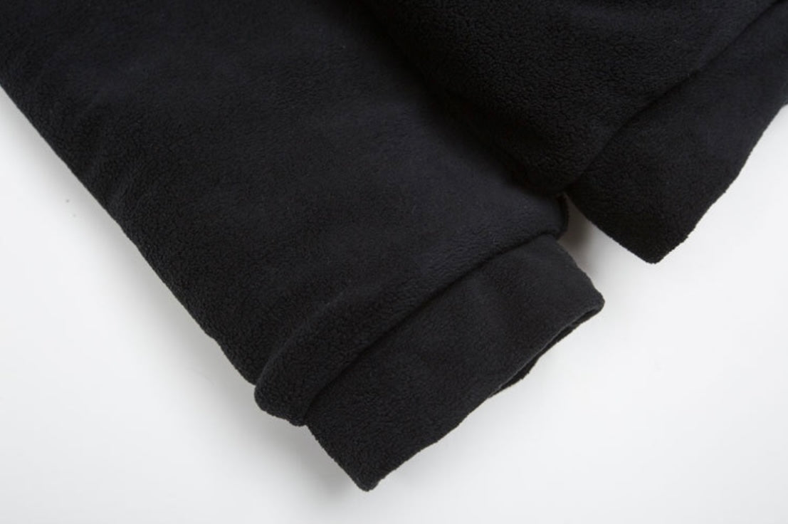 【リピート続出⚡️／2color】Faux Fur Trim Fleece Zip Jacket mry001936