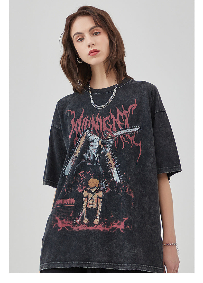 Chains of Midnight Graphic T-Shirt mry001719