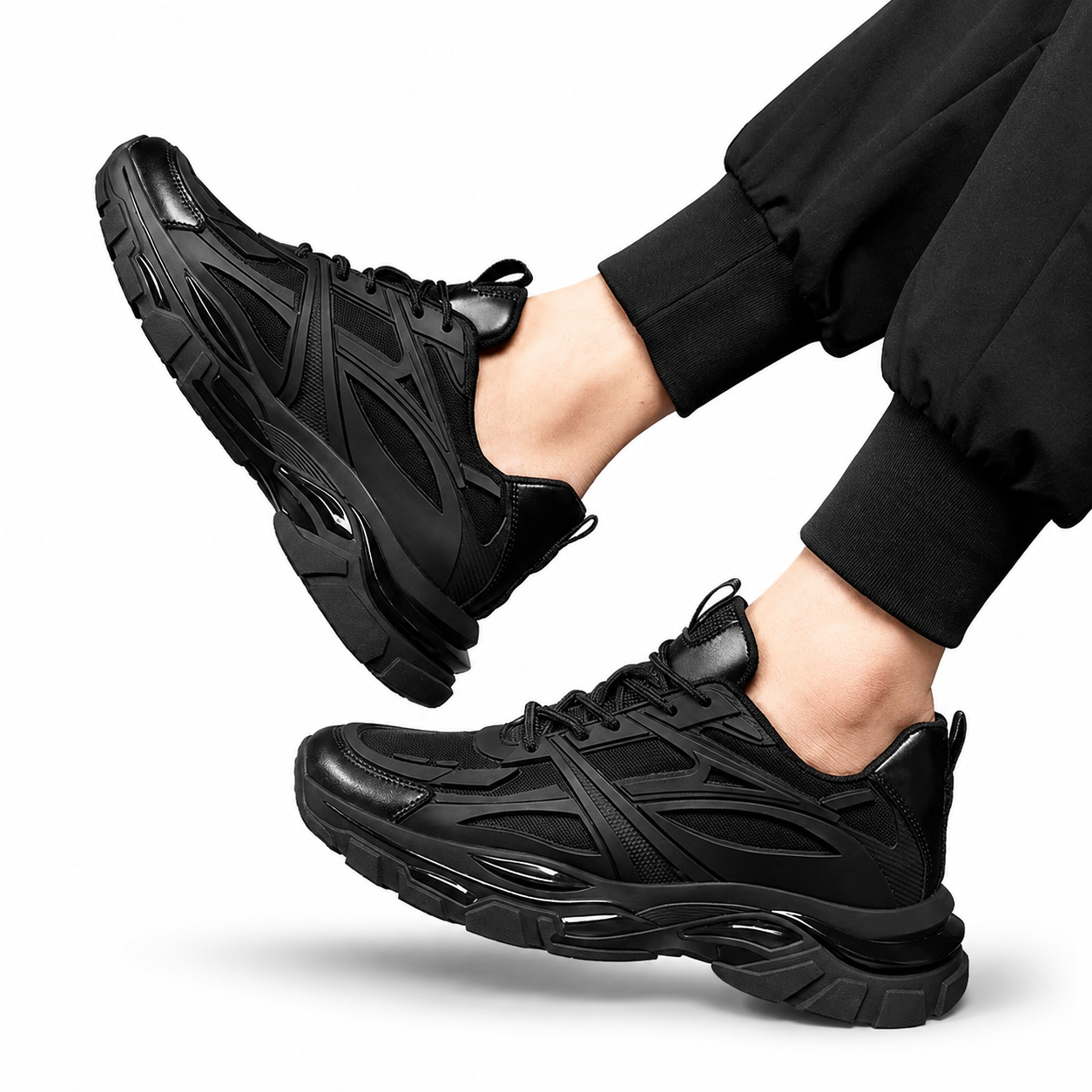 Tech Panel Chunky Shoes mry001949