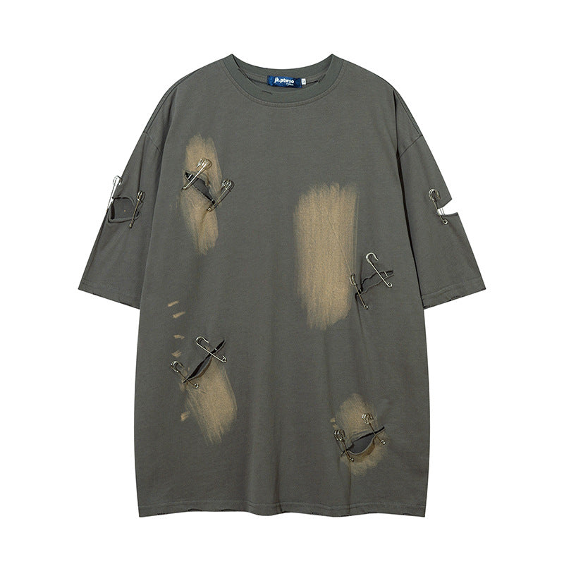 【3color】Soft Drape Ribbed T-Shirt mry001691