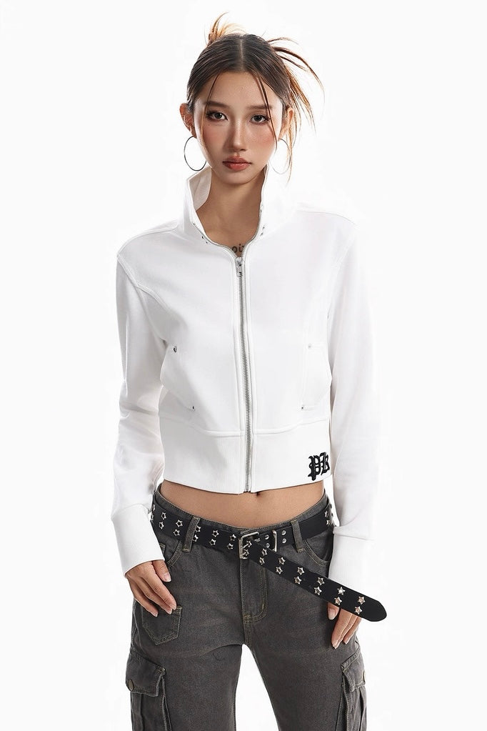 Shadow Cross High-Neck Zip mry002248