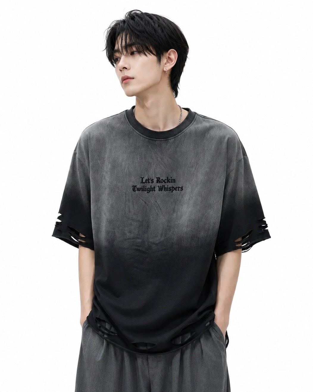 【トップス】ダークウォッシュTシャツ mry002398