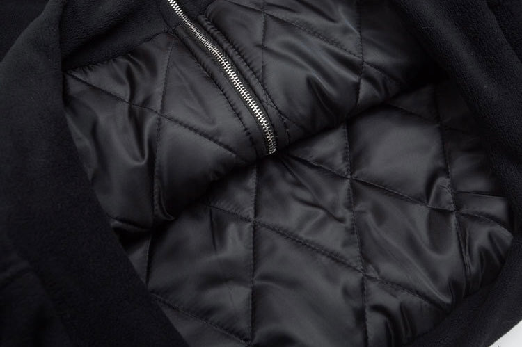 【リピート続出⚡️／2color】Faux Fur Trim Fleece Zip Jacket mry001936