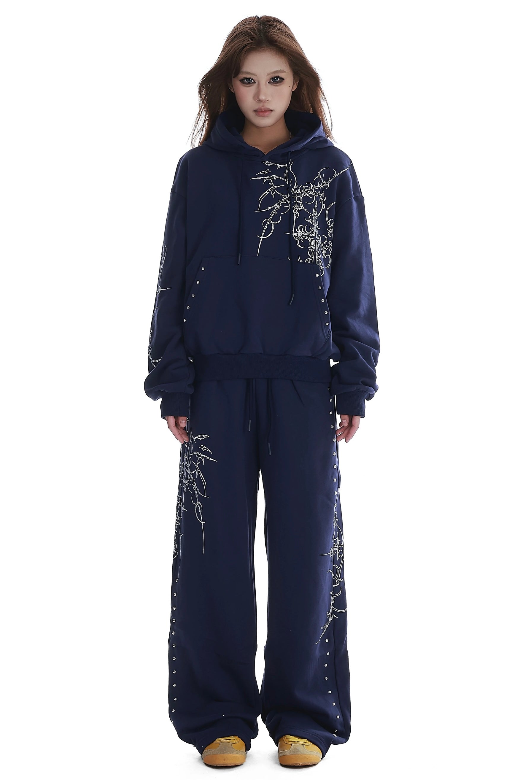 【Set-Up】Statement Graphic Sweat Set-Up mry002235