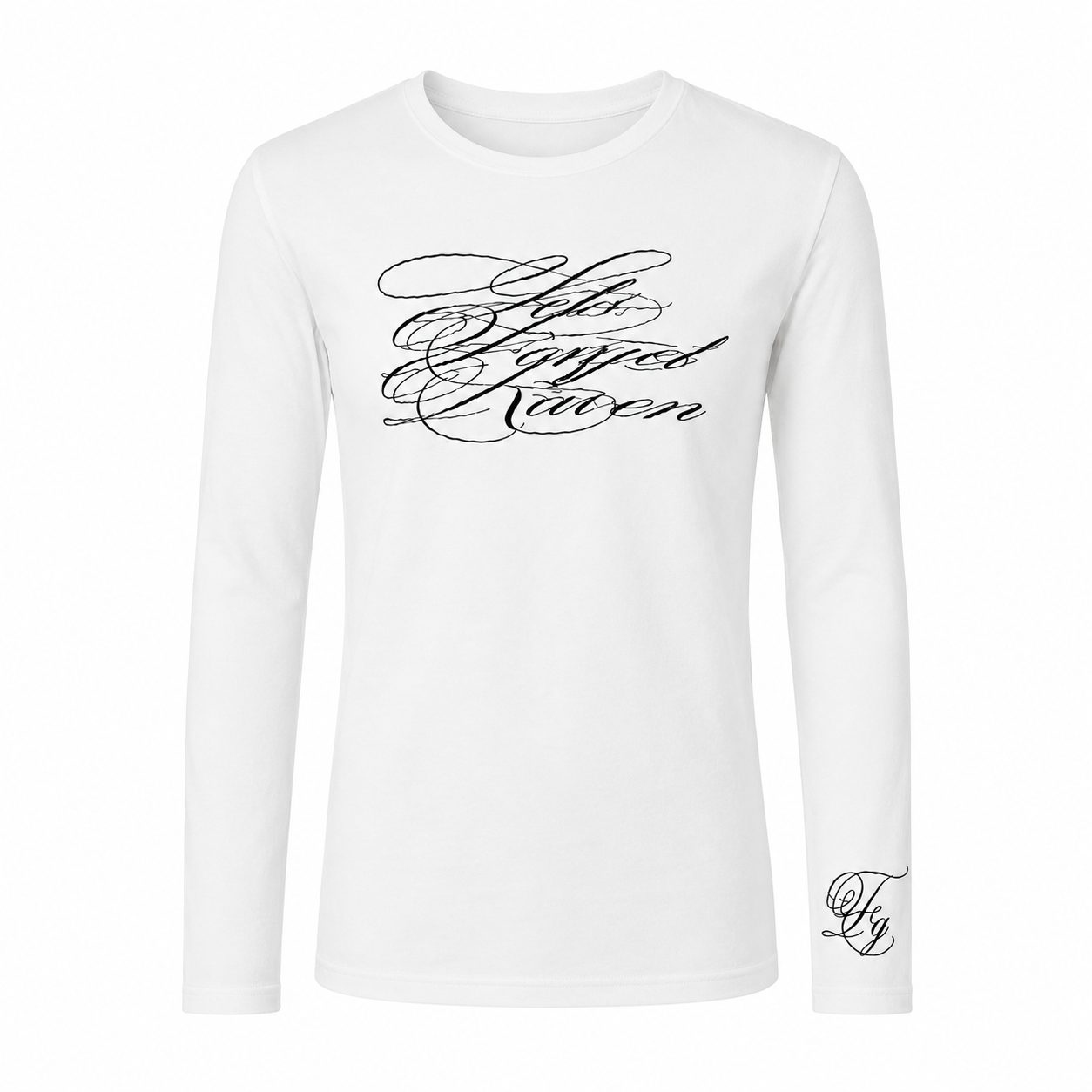 【新作】 カリグラフィロゴ フィットTシャツ mry002674