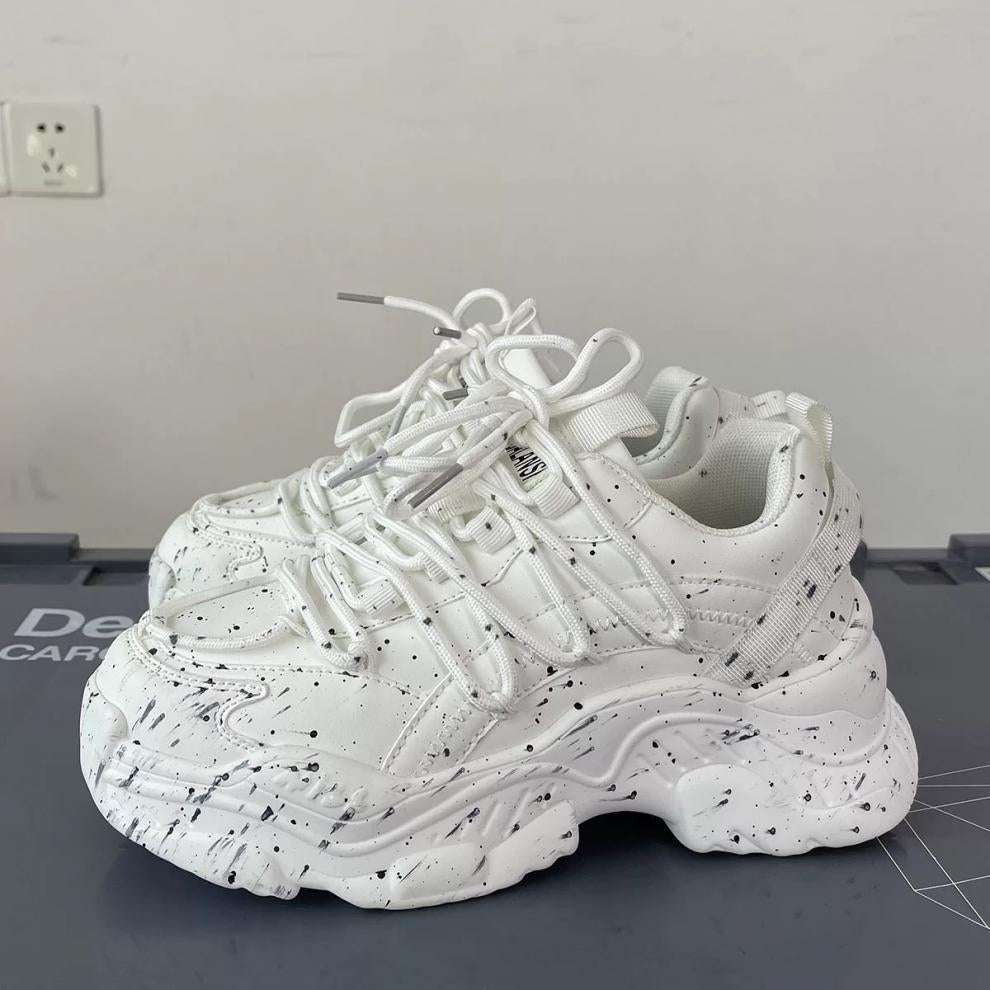 Paint Splash Chunky Sneakers mry001661