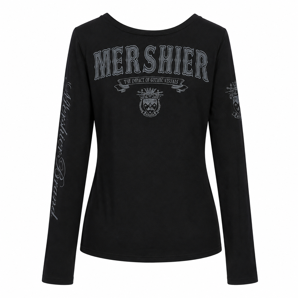 【新作】ゴシックエンブレム フィットTシャツ mry002662