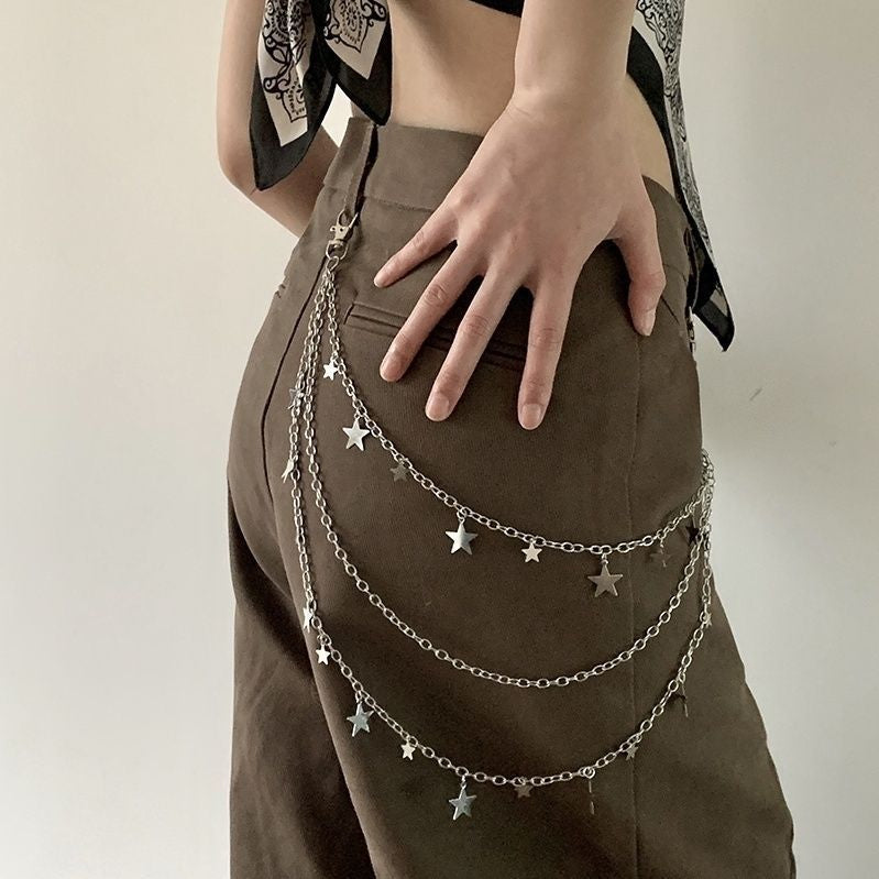 Multi Layer Star Chain Accessory mry001798
