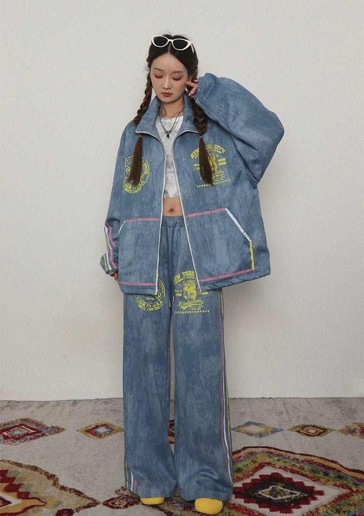 【Set-Up】College Graphic Oversized Set-Up mry001887