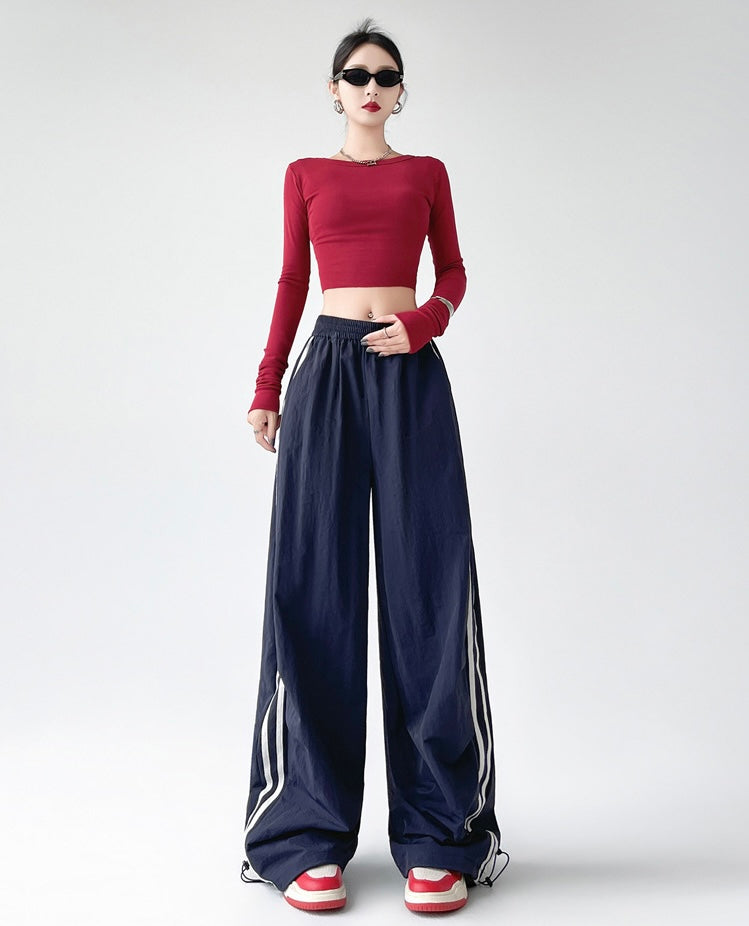 【3color】Glowline Baggy Track Pants mry001661