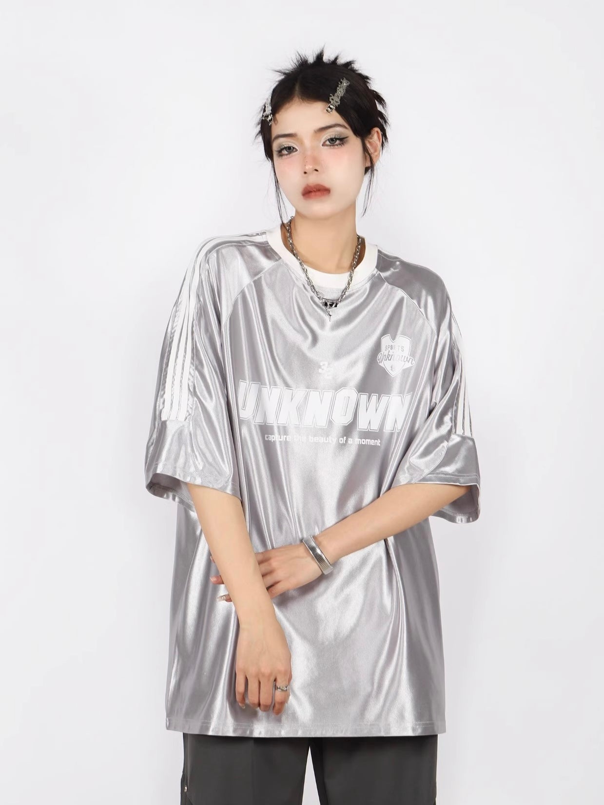 【2color】Unknown Gleam T-Shirt mry001681