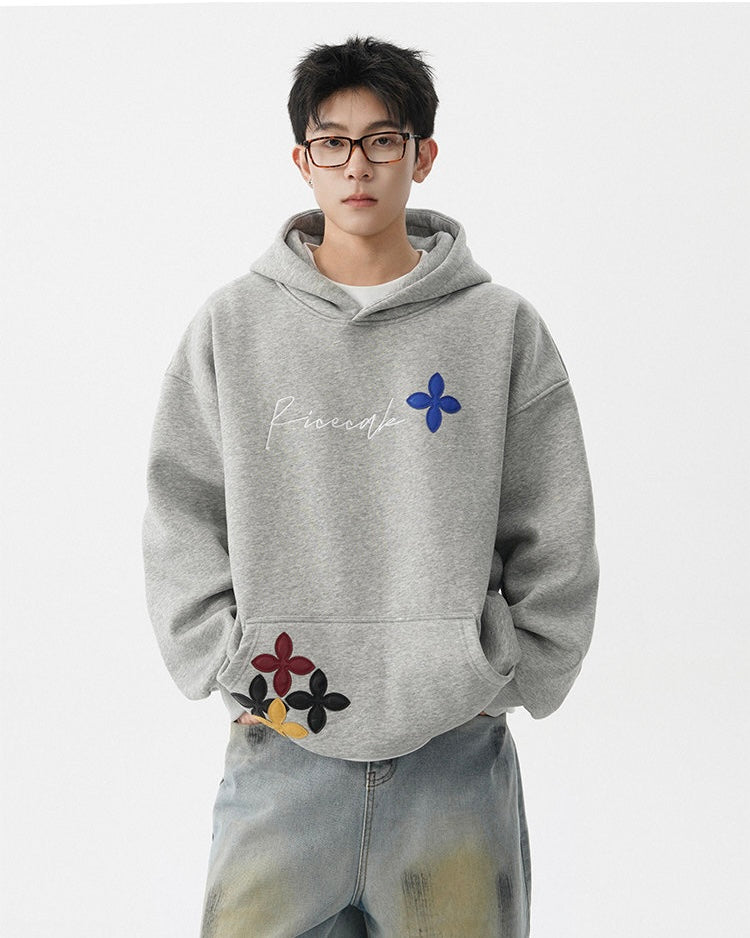 【評価★4.8以上／Tops】Cross Slim Fit Knit Hoodie mry001912