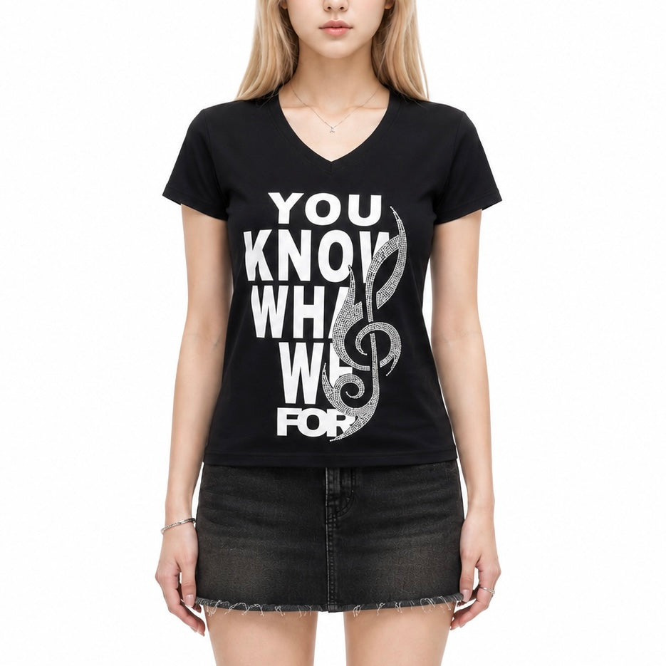 【新作】シルバーノート フィットTシャツ mry002649