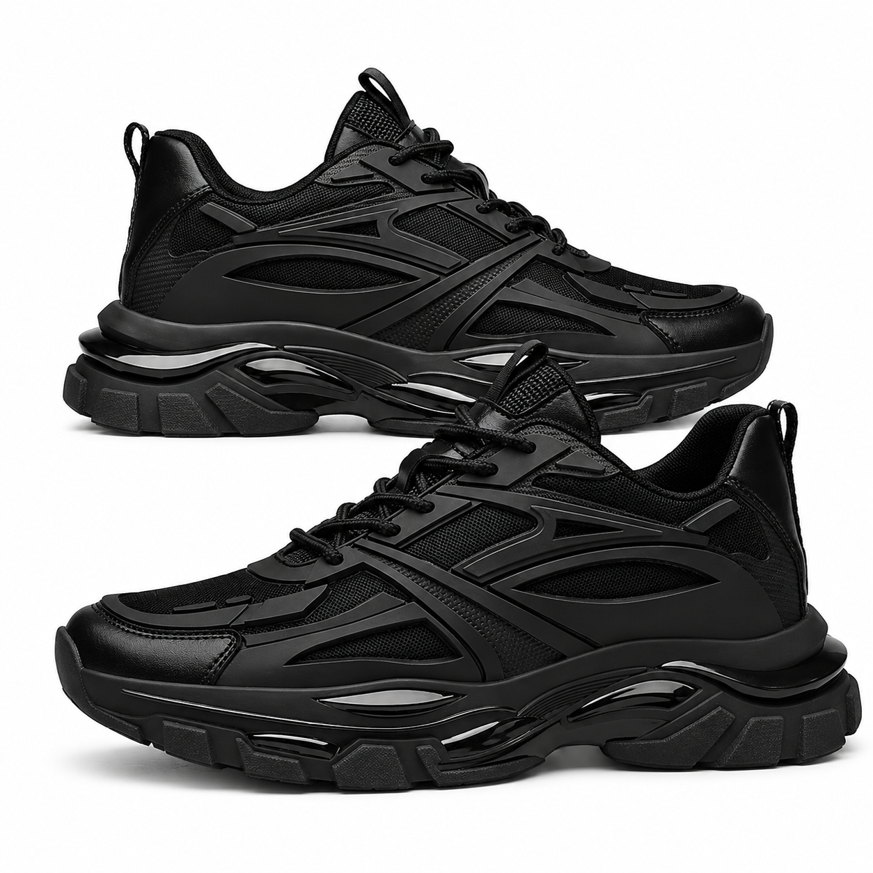 Tech Panel Chunky Shoes mry001949
