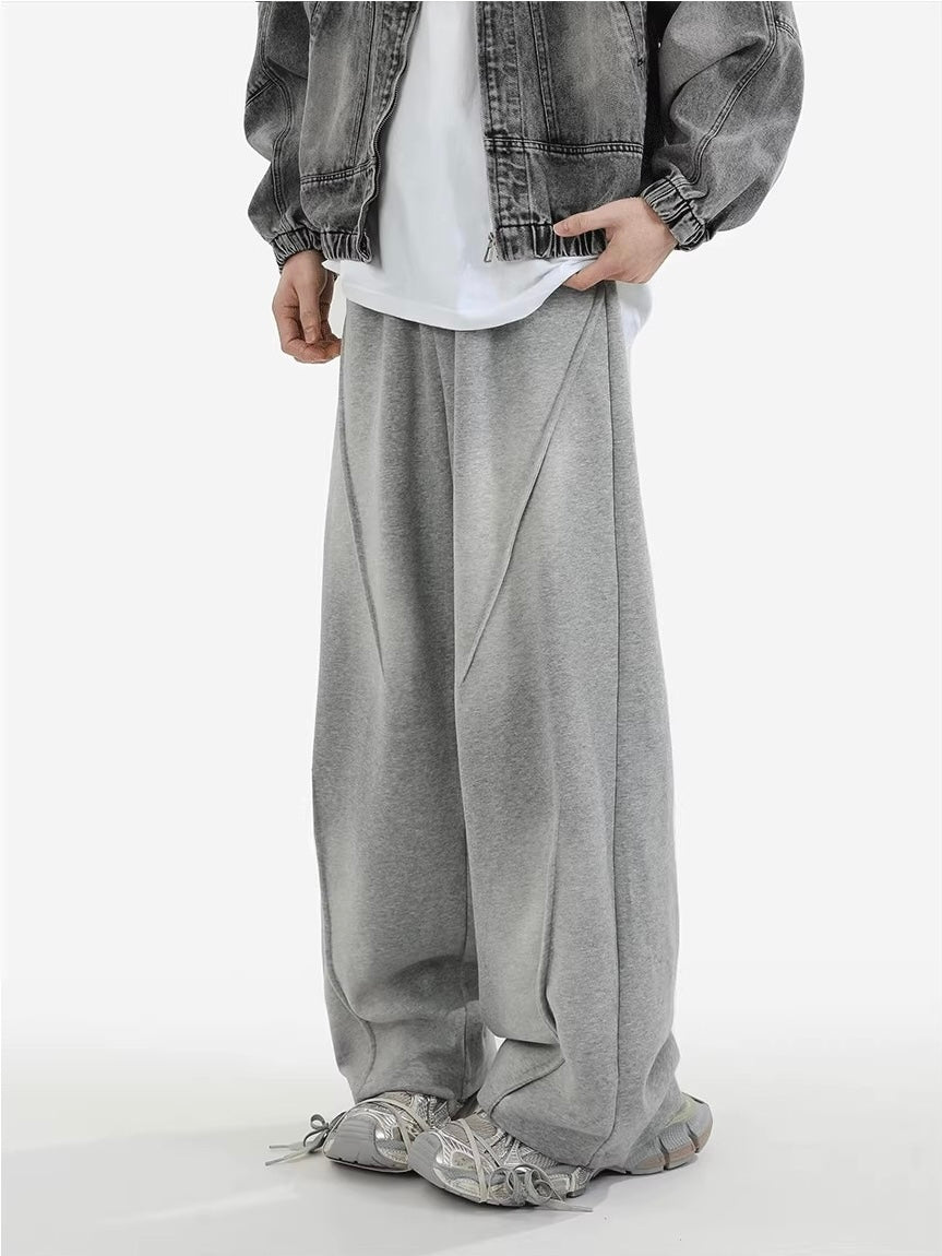 【2color】Curved Heavyweight Sweatpants mry001726