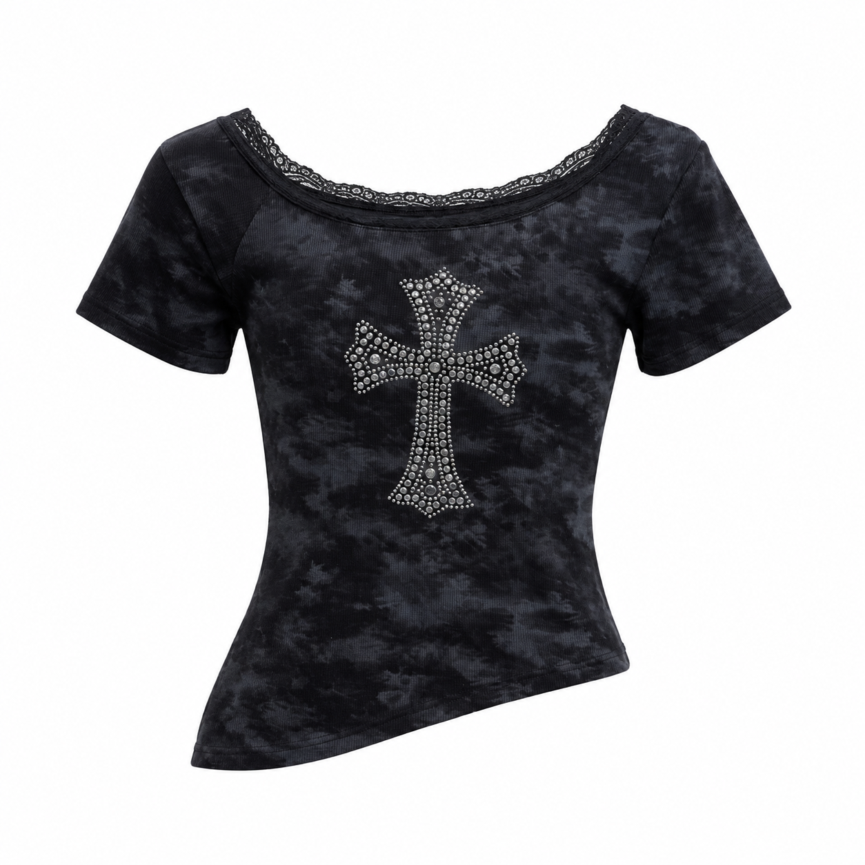 【トップス】ゴシッククロス フィットTシャツ mry002499