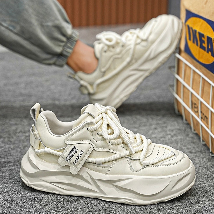 Wave Sole Rope Lace Sneakers mry001948