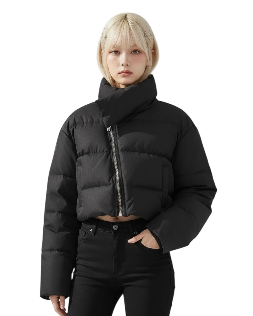 【大人気】Street Mode Black Down Jacket  mry000971