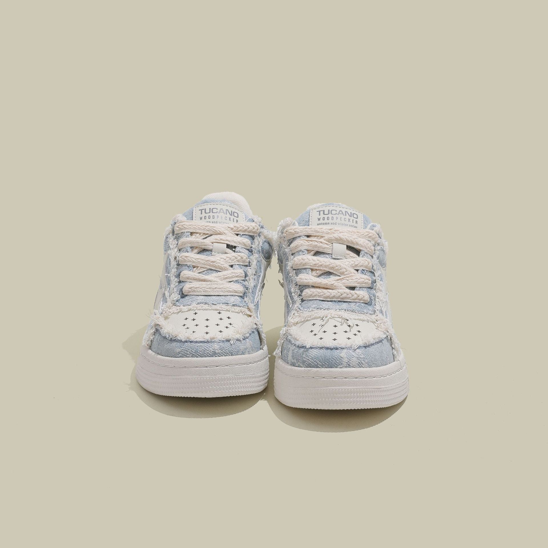 【2color】Ivory Edge Fray Sneakers mry001754