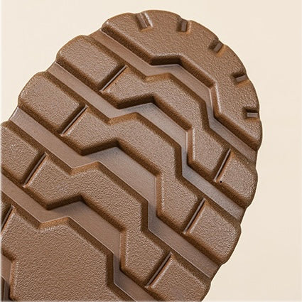 Chunky Platform Suede Ankle Boots mry001971