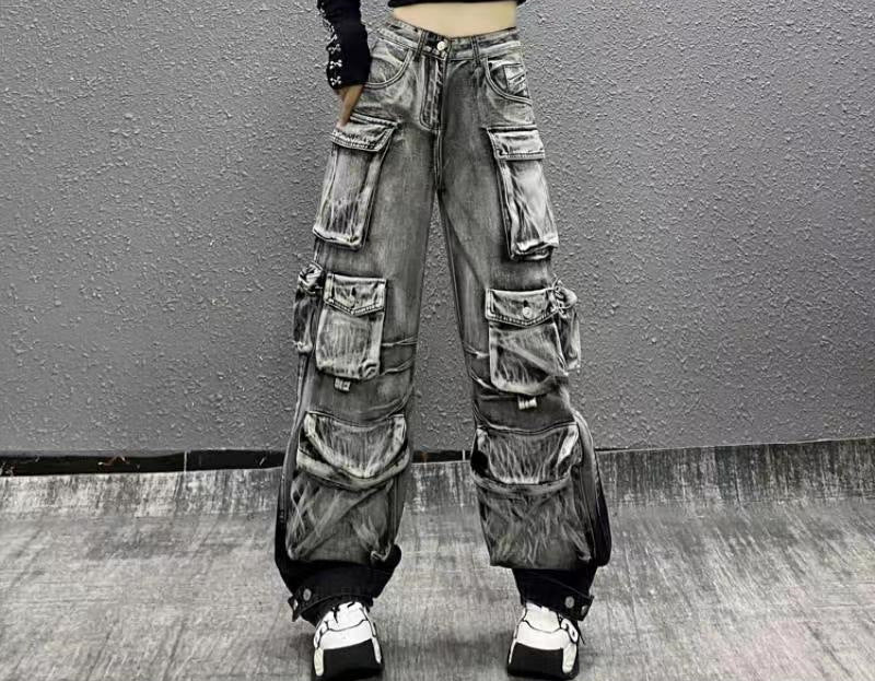 Phantom Utility Cargo Denim Pants mry001721