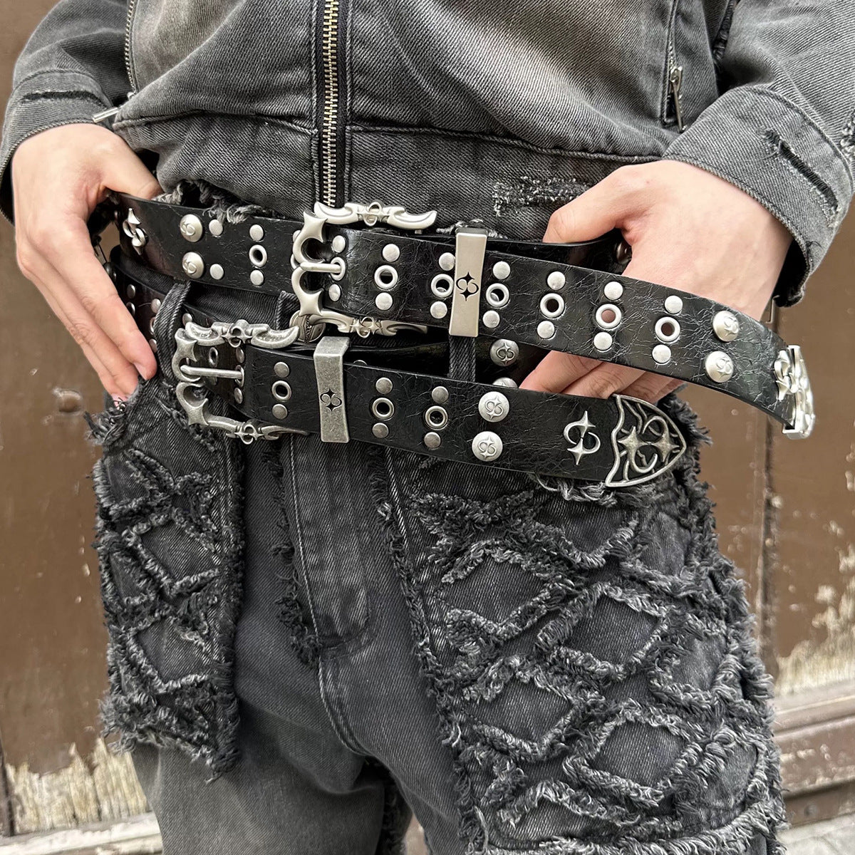 Chrome Curse Belt mry001716