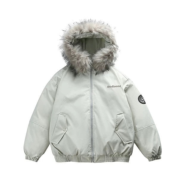 【評価★4.8以上】Unisex Streetwear Puffer Jacket mry001940