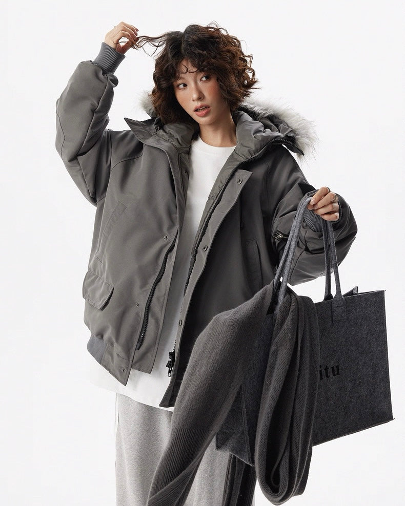 Military Style Bomber Jacket mry001800