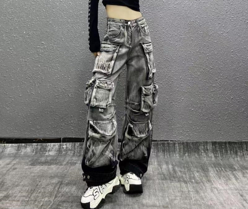 Phantom Utility Cargo Denim Pants mry001721