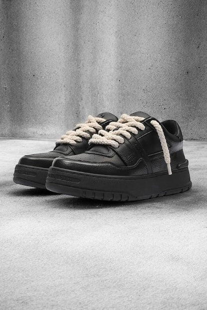 【評価★4.8以上／期間限定SALE】Rope Lace Street Platform Shoes mry001950