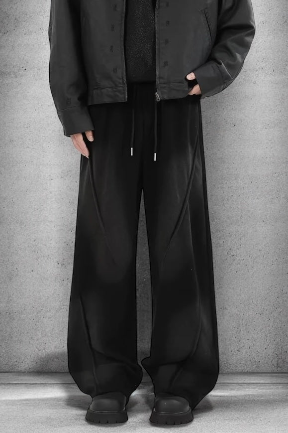 《5000枚突破 / 殿堂入りアイテム》【YURU:FIT】Damage dolman Sweat Pants mry001585