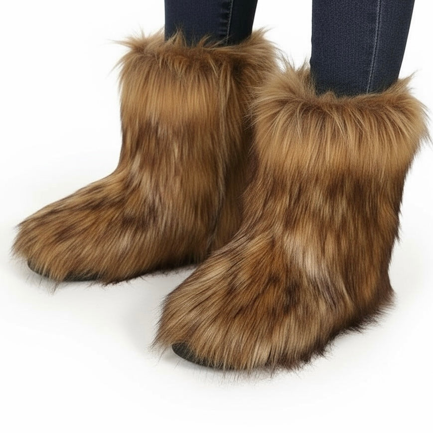 【評価★4.8以上／2color】Big Fur Boots mry001549