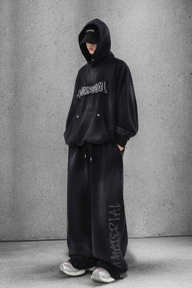 【特別価格 / Set-Up】Unisex Damage Dolman Set-Up mry001645