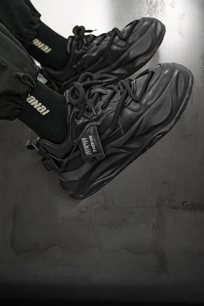 Wave Sole Rope Lace Sneakers mry001948