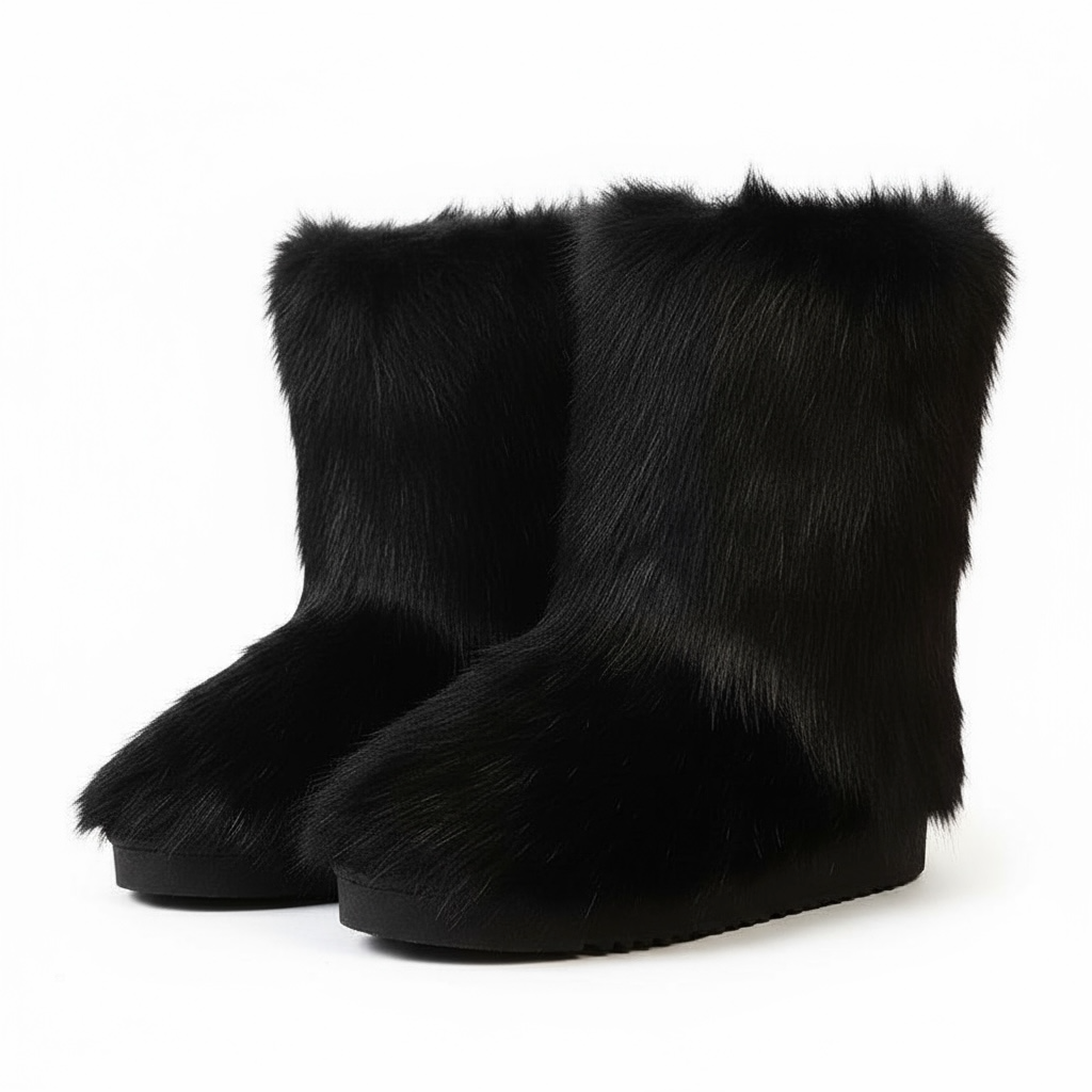 【評価★4.8以上／2color】Big Fur Boots mry001549