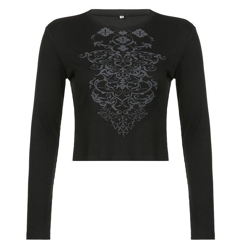 【新作】ゴシックオーナメント フィットTシャツ mry002671