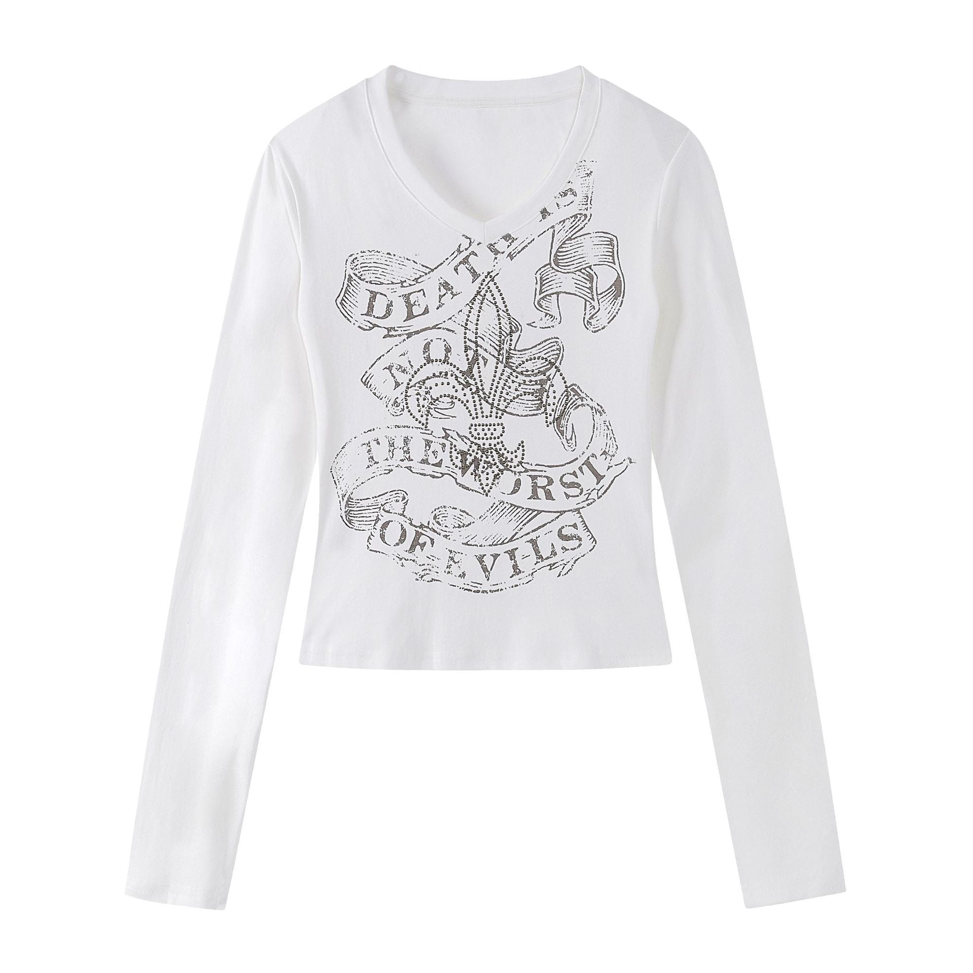 【新作】ゴシックエンブレム フィットTシャツ mry002719