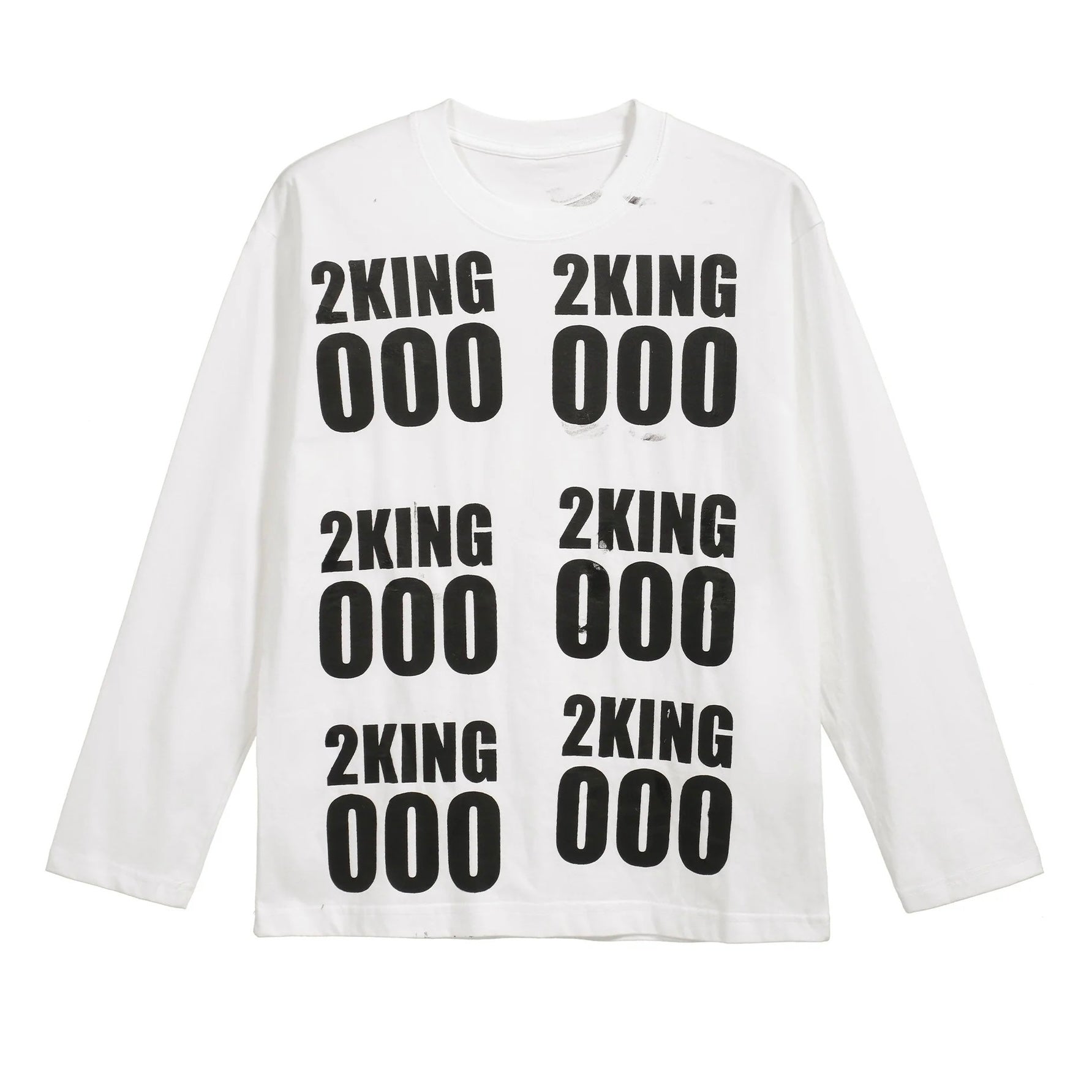 【新作】 リピートナンバー オーバーサイズTシャツ mry002731