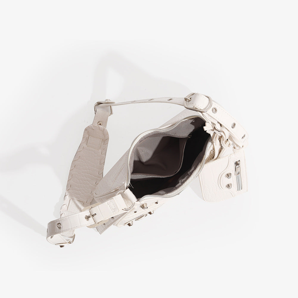 【4color】Moon Shape Biker Bag  mry001599