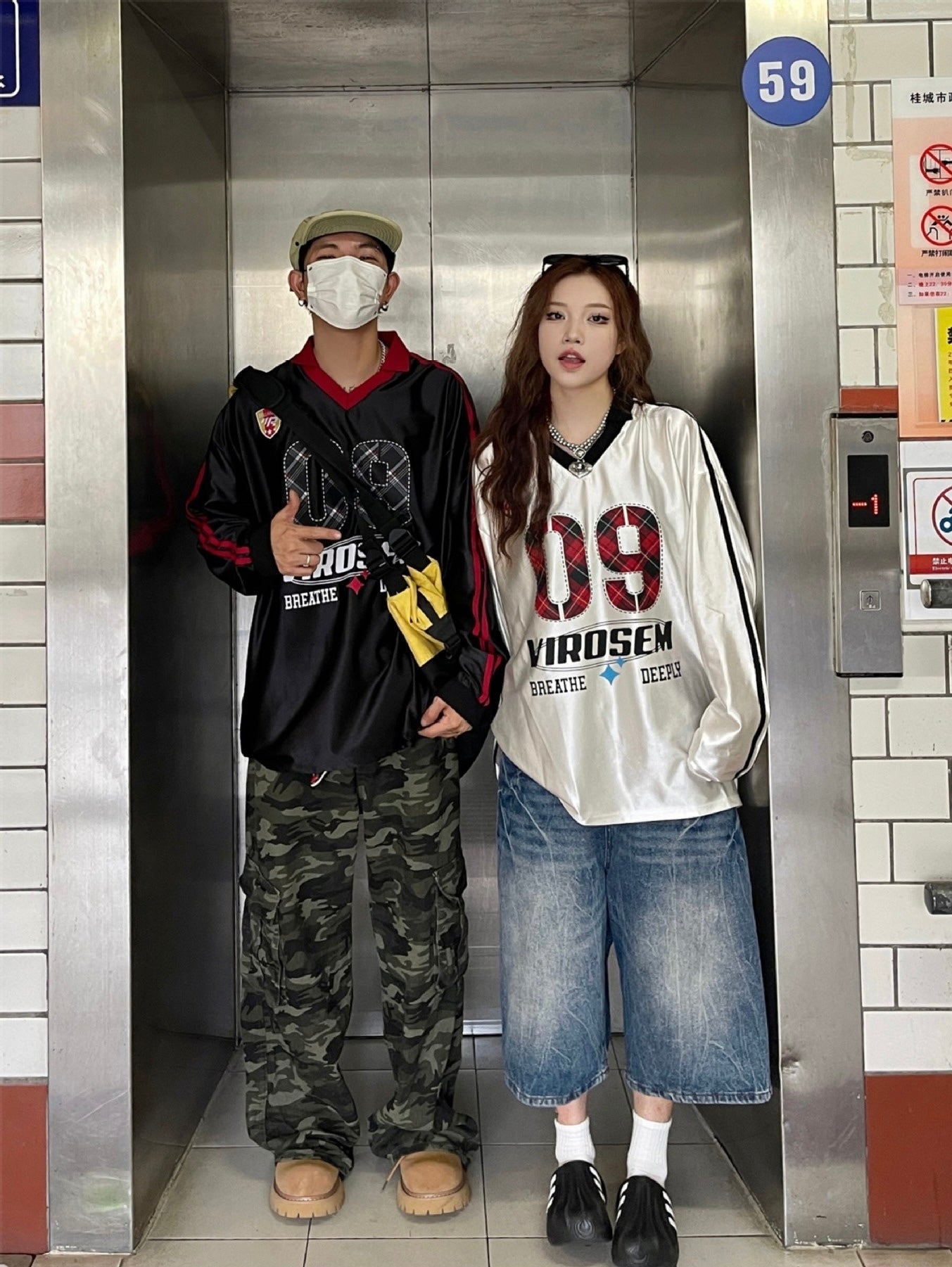 【2color】League Icon Long T-Shirt  mry001619