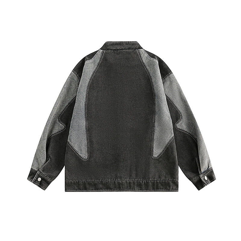 【Unisex/高品質】American Trendy Denim Jacket   mry000953
