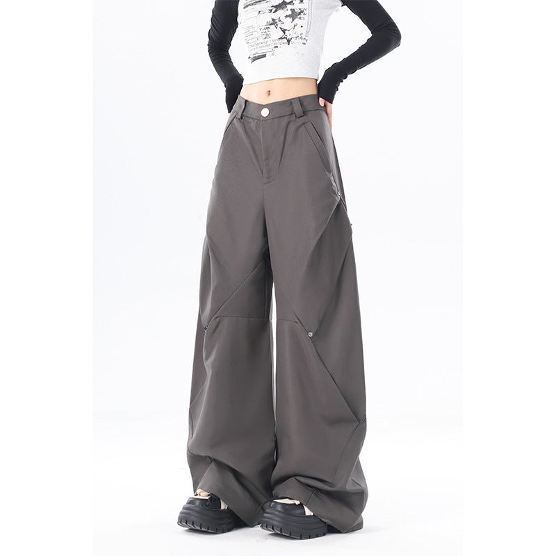 Hot Girl Retro Wide Pants　mry001016