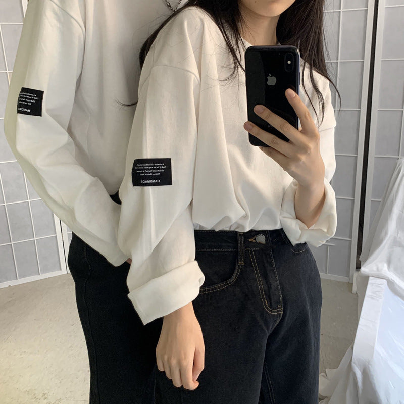 【送料無料】ユニセックス　タグロングTシャツ　mry000477