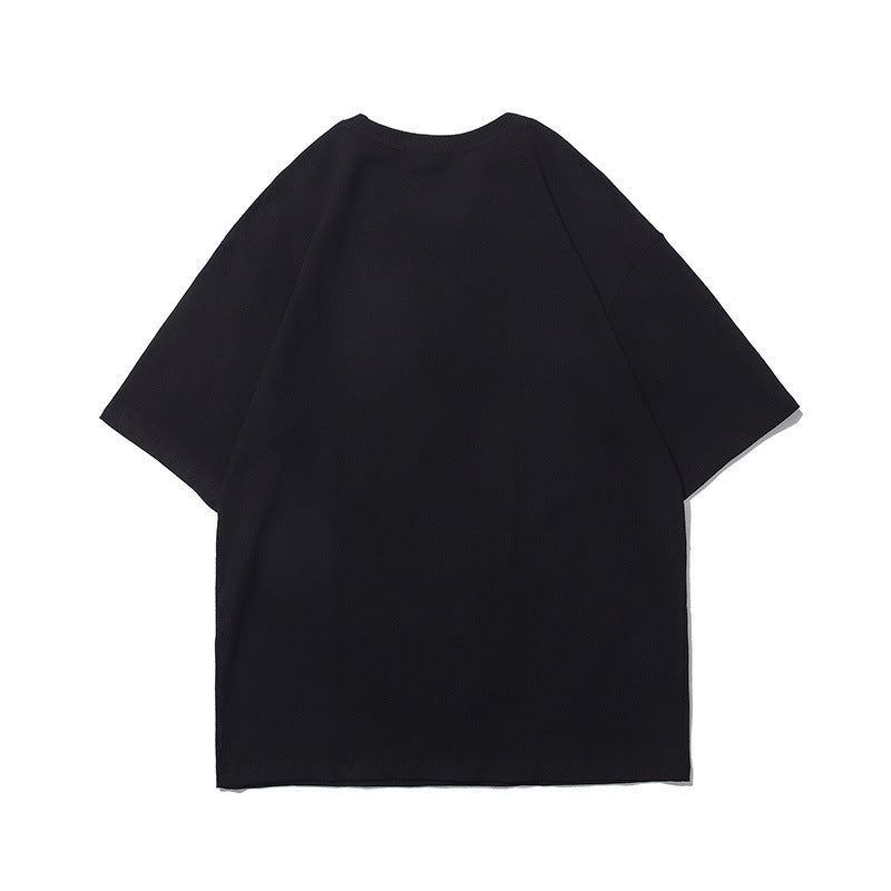 【2color】Vortex Chain Print T-Shirt mry001641