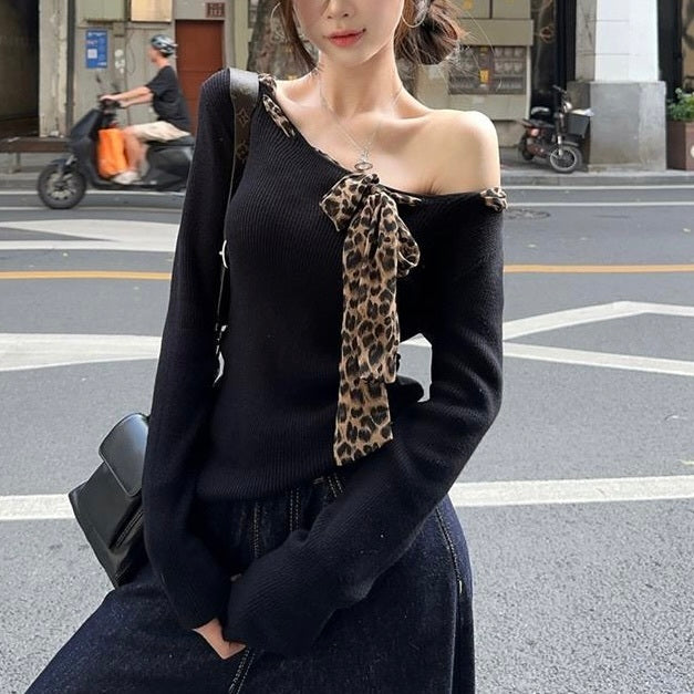 【DOPE GIRL】フェミニンオフショルダーニット mry001568