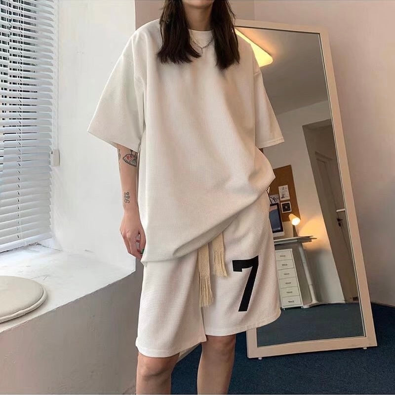 カジュアル　ハーフTシャツ＆ショートパンツ　mry000096