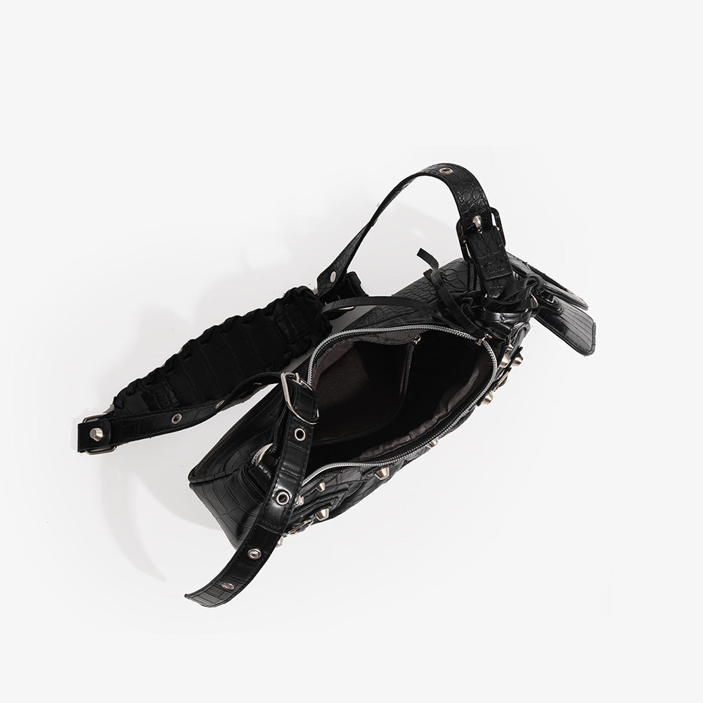 【4color】Moon Shape Biker Bag  mry001599