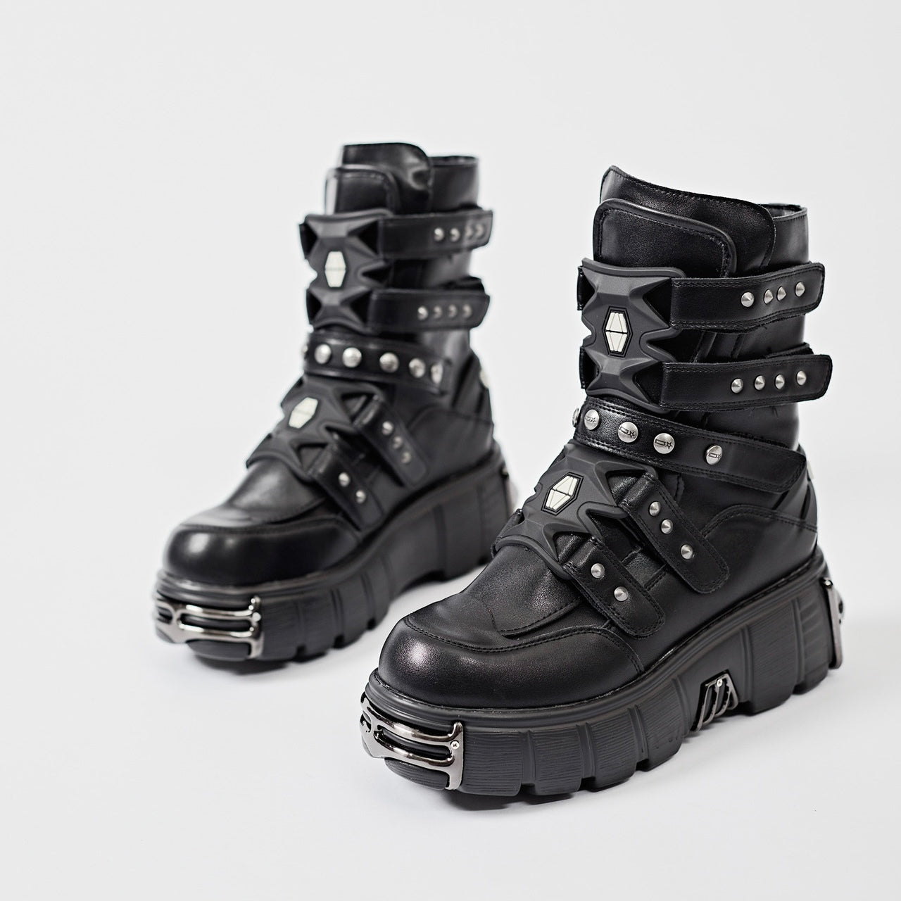 【Unisex / Special Price】Gimmick Punk Street Boots ブーツ mry001593