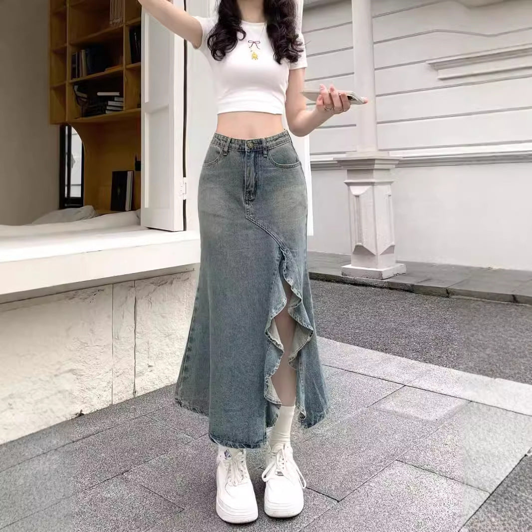 デニムスカート mry001535