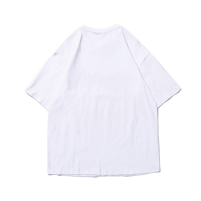 【2color】Vortex Chain Print T-Shirt mry001641